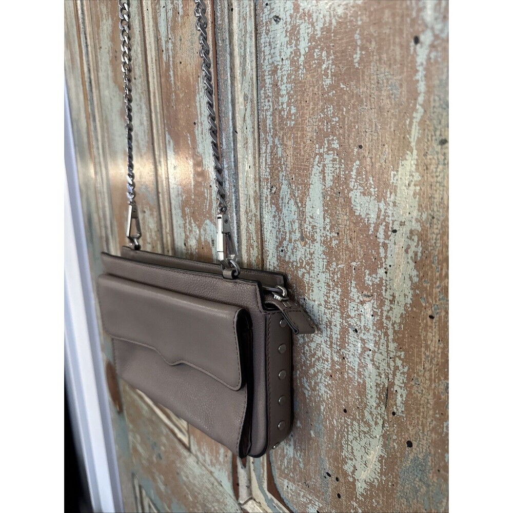 Rebecca Minkoff Bree Crossbody Bag Tan Leather - Picture 5 of 16
